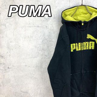 プーマ(PUMA)の【専用2点】希少 90s プーマ パーカー プリントロゴ 美品(パーカー)