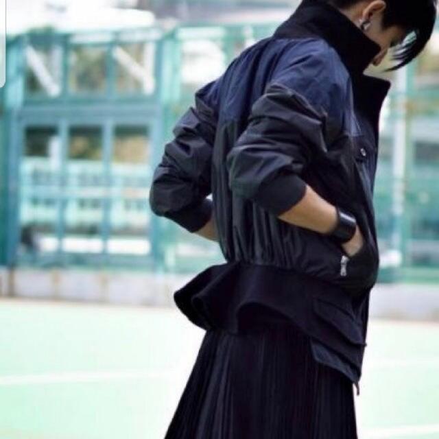 店内全品ポイント2倍!! sacai nike コラボ ドッキング スカート ウィンド