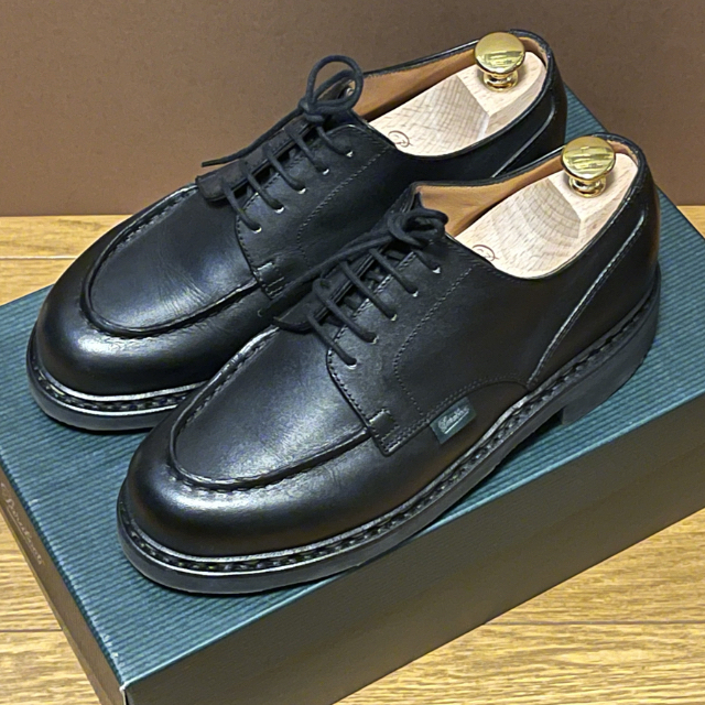 最終値下げ　Paraboot Chambord 6.5 美品 黒