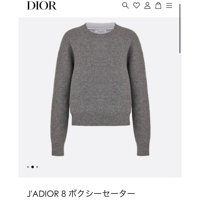 Dior(ディオール)のdior カシミアニット34 レディースのトップス(ニット/セーター)の商品写真