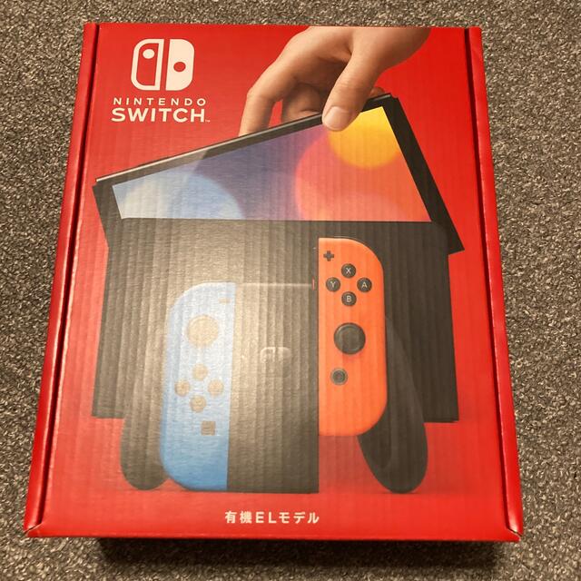 ネオンブルーネオンレッド送料込 Nintendo Switch 有機ELモデル 本体 新品未開封