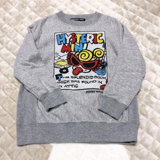 ヒステリックミニ(HYSTERIC MINI)のヒステリックミニ★コミック柄トレーナー『100』(Tシャツ/カットソー)