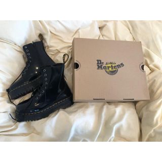 ドクターマーチン(Dr.Martens)の「にこ 様 専用」Dr.Martens 8ホールJADON （箱付き）新品未使用(ブーツ)