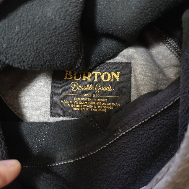 BURTON(バートン)のburton ボンディング パーカー Sサイズ スポーツ/アウトドアのスノーボード(ウエア/装備)の商品写真