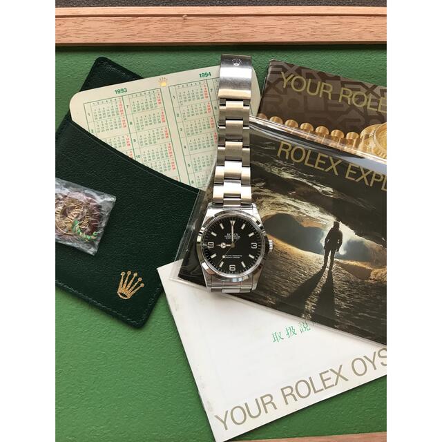 ROLEX(ロレックス)の専用　ロレックス エクスプローラー1 14270トリチウム　シングルバックル メンズの時計(腕時計(アナログ))の商品写真