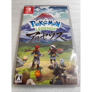 ニンテンドースイッチ(Nintendo Switch)のポケモンlegend アルセウス　switch 新品未開封【3280(家庭用ゲームソフト)