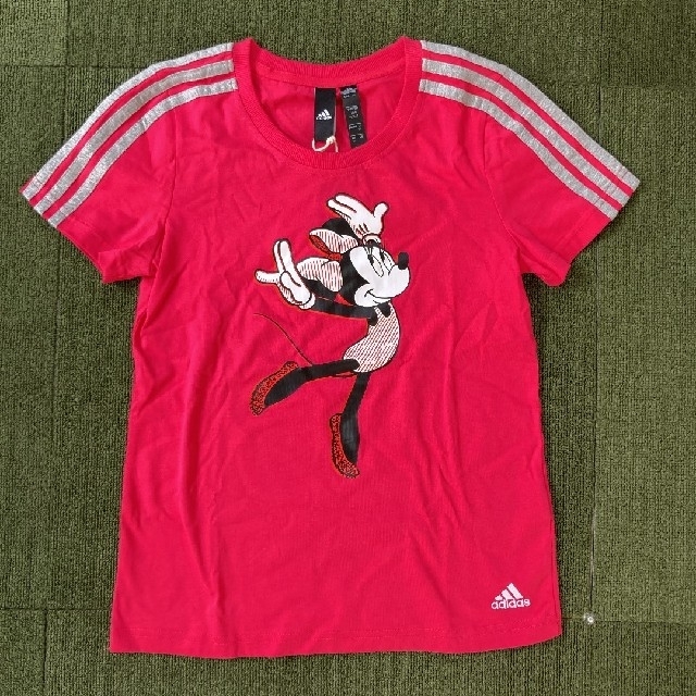 adidas(アディダス)のadidas Tシャツ ミニー 160cm キッズ/ベビー/マタニティのキッズ服女の子用(90cm~)(Tシャツ/カットソー)の商品写真