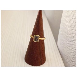 SALE 12/25まで★ PADOVA♡ブラックルチルリング#9(リング(指輪))