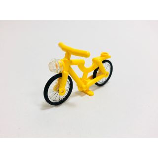 レゴ(Lego)の【新品未使用】レゴ　LEGO 自転車　イエロー　黄　(知育玩具)