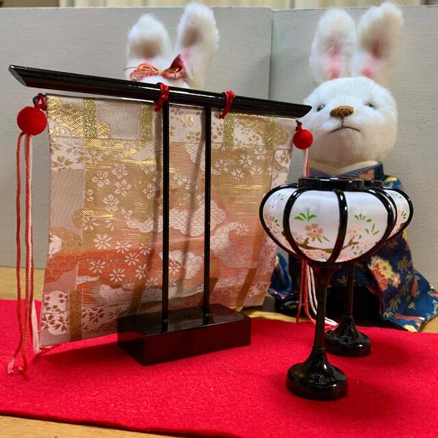 うさぎさんのひな人形セット★小物色々★ひな祭り 3
