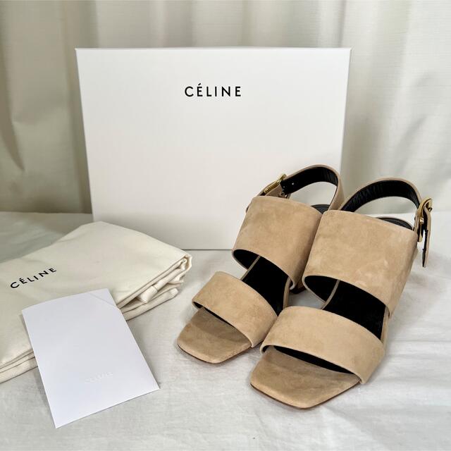 celine(セリーヌ)のセリーヌ プラットフォームミッドヒールサンダル 35.5 レディースの靴/シューズ(サンダル)の商品写真