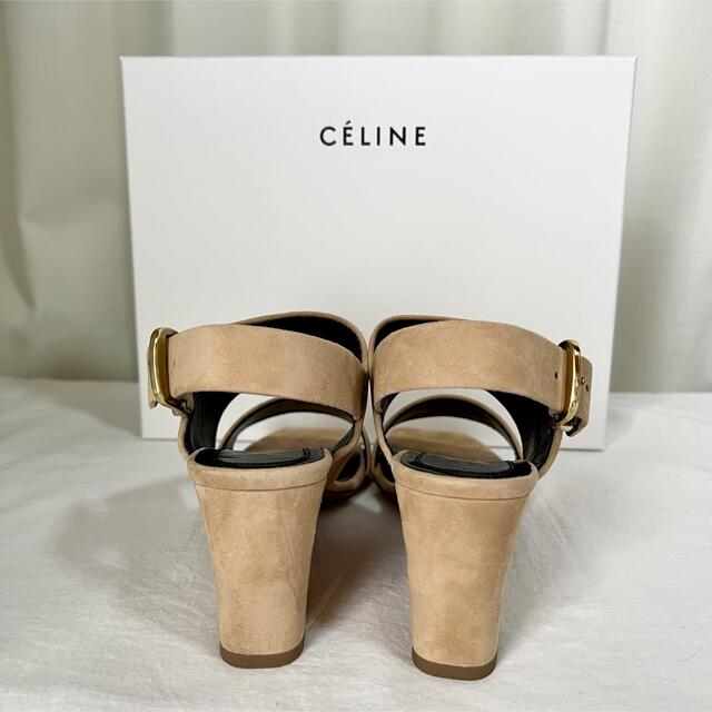 celine(セリーヌ)のセリーヌ プラットフォームミッドヒールサンダル 35.5 レディースの靴/シューズ(サンダル)の商品写真