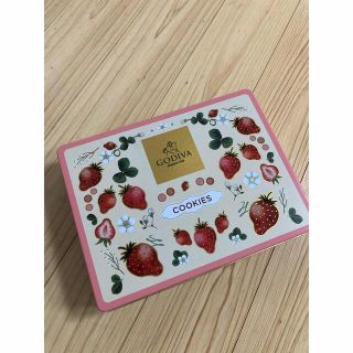 GODIVA ★クッキーの空き缶(小物入れ)