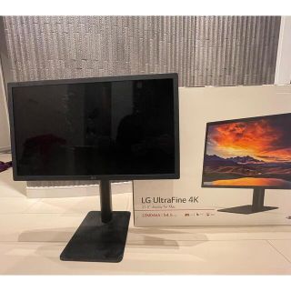 エルジーエレクトロニクス(LG Electronics)のLG ultra Fine 4k 21.5インチ(ディスプレイ)