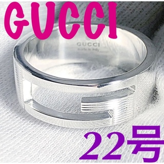 グッチ(Gucci)の美品　GUCCI 指輪　22号(リング(指輪))