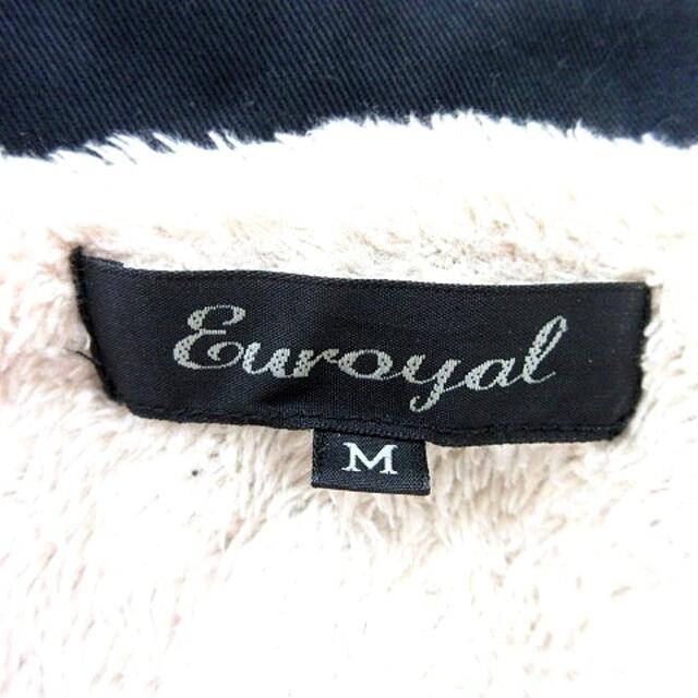 other(アザー)のユーロイヤル Euroyal モッズコート 裏ボア フェイクファー M 黒 メンズのジャケット/アウター(モッズコート)の商品写真