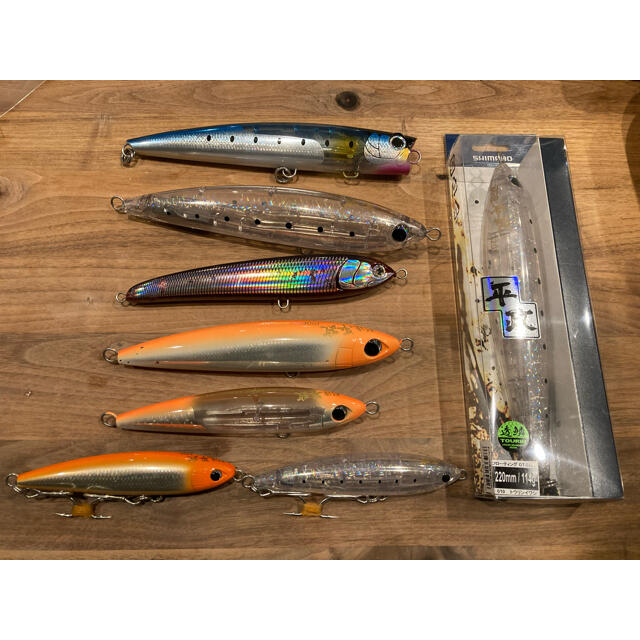 最大82%オフ! 美品 キャスティングジギングジグ3本セット