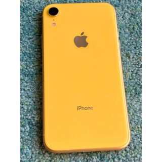 アップル(Apple)のiPhone XR 64GB SIMフリー　イエロー(スマートフォン本体)