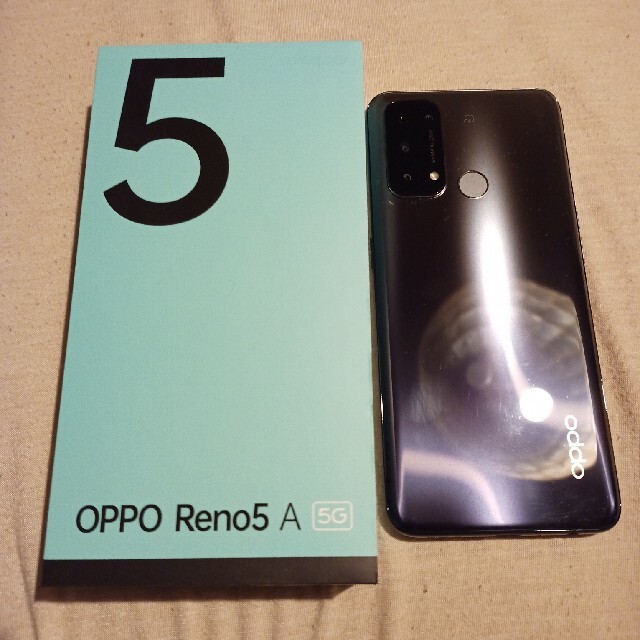 Ymobile版　OPPO Reno5 A  SIMフリースマートフォン/携帯電話