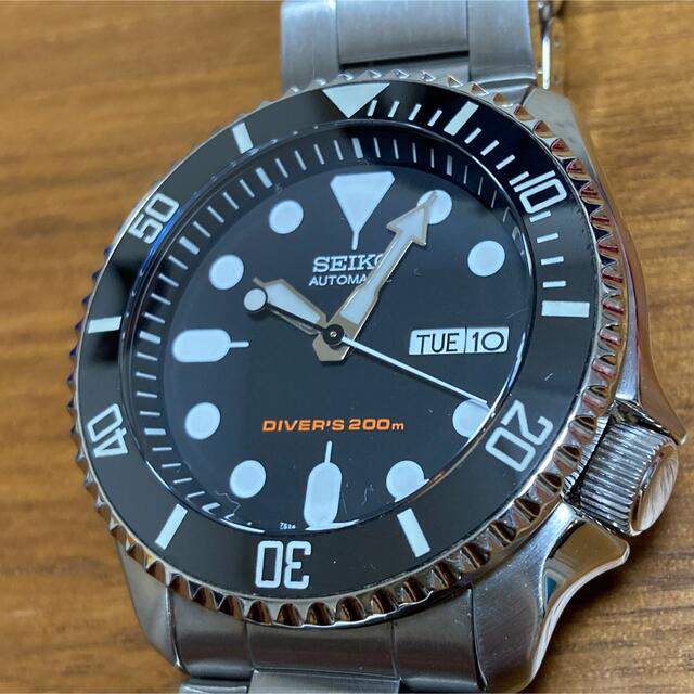 【特価】SKX007 SEIKO ブラックボーイ MOD 腕時計【おまけ付き】