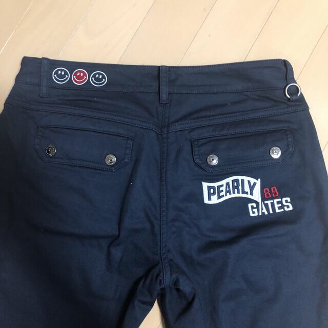 パーリーゲイツ レディース 韓国裏起毛パンツ1サイズ 美品