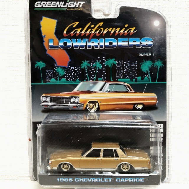 Chevrolet(シボレー)のGL/'85 Chevyシボレー Capriceカプリス ローライダー 1/64 エンタメ/ホビーのおもちゃ/ぬいぐるみ(ミニカー)の商品写真