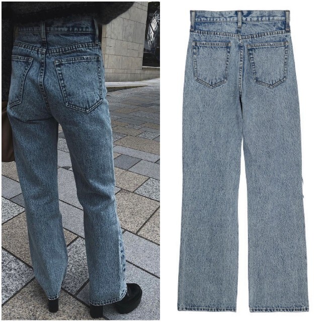 AmeriVINTAGE CRASH SLIM STRAIGHT デニムパンツ 3