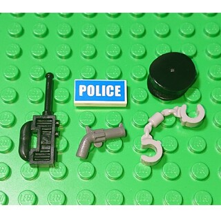 レゴ(Lego)の【新品】LEGO 警察官ポリス《Ｄ》 レゴ ミニフィグアイテム(その他)