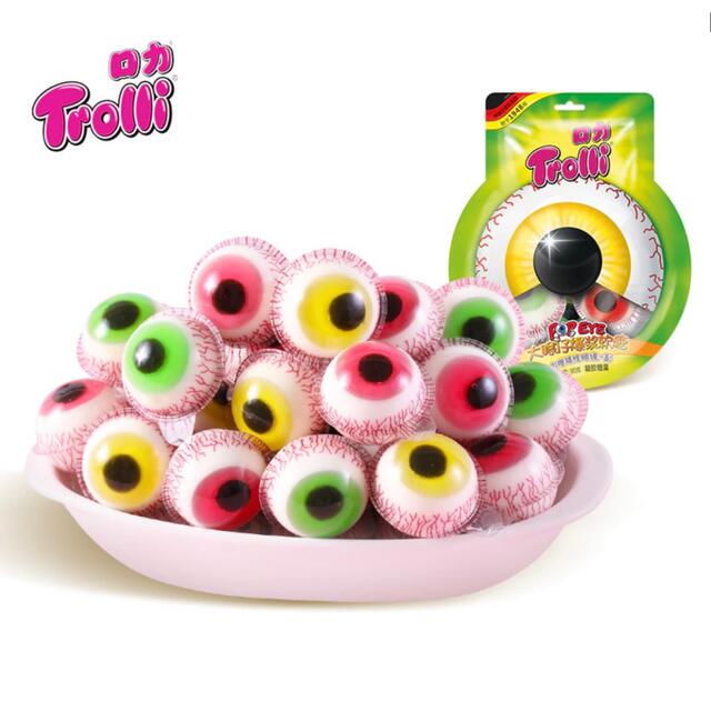 目玉グミ トローリ trolli 未開封 5個入 100袋 地球グミの通販 by ミミ ...