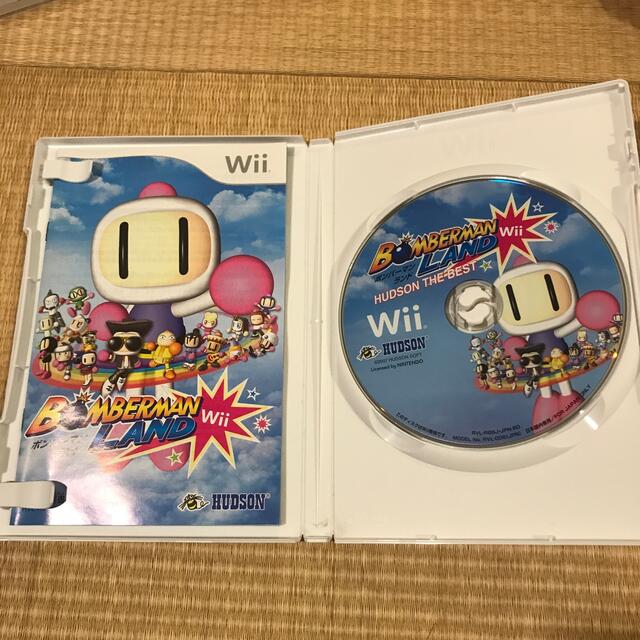 専用ページ　ボンバーマンランド Wii（ハドソン・ザ・ベスト）Wii エンタメ/ホビーのゲームソフト/ゲーム機本体(家庭用ゲームソフト)の商品写真