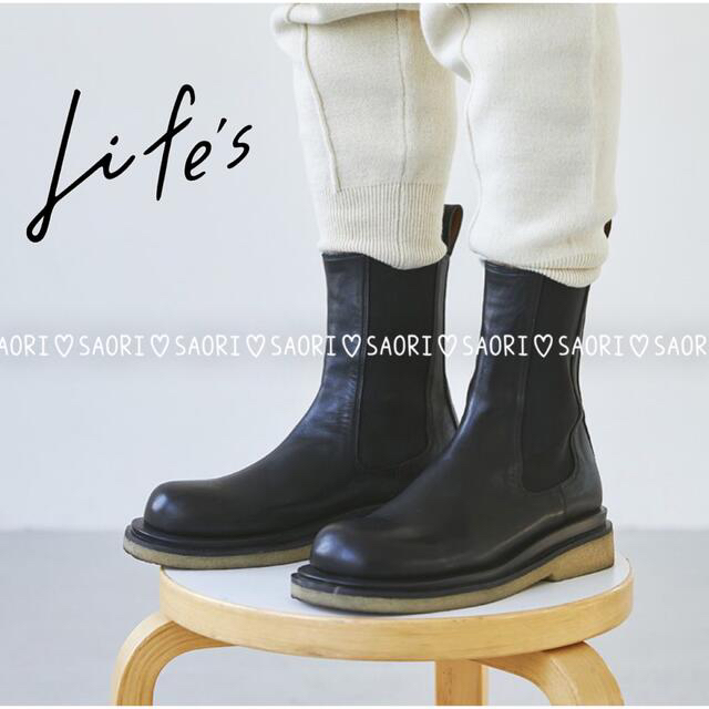 TODAYFUL(トゥデイフル)のTODAYFUL【美品】Leather Middle Boots レディースの靴/シューズ(ブーツ)の商品写真