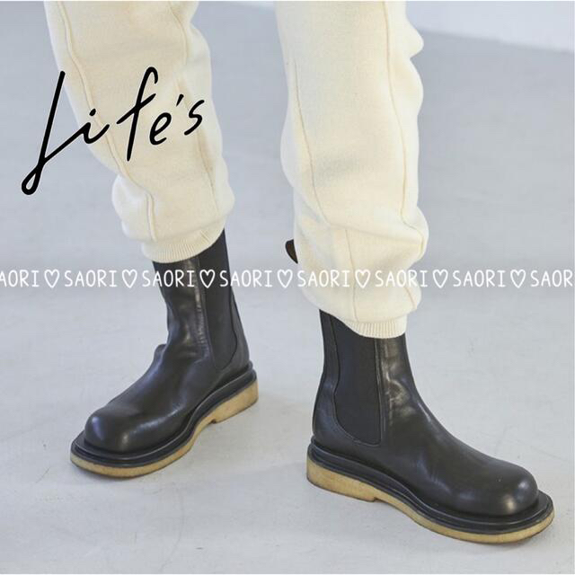 TODAYFUL(トゥデイフル)のTODAYFUL【美品】Leather Middle Boots レディースの靴/シューズ(ブーツ)の商品写真