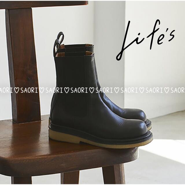 TODAYFUL(トゥデイフル)のTODAYFUL【美品】Leather Middle Boots レディースの靴/シューズ(ブーツ)の商品写真