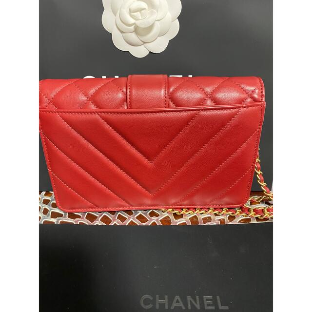 CHANEL(シャネル)のCHANELチェーンウォレット♡hanabara様 レディースのバッグ(ショルダーバッグ)の商品写真