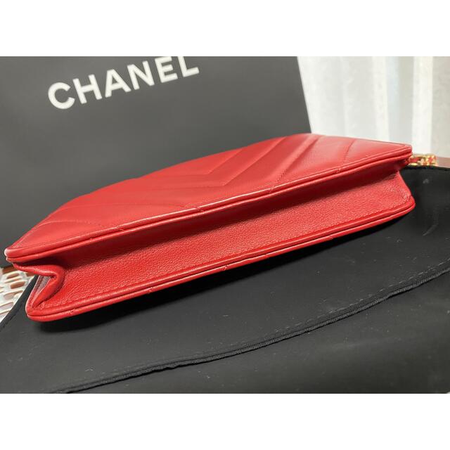 CHANEL(シャネル)のCHANELチェーンウォレット♡hanabara様 レディースのバッグ(ショルダーバッグ)の商品写真