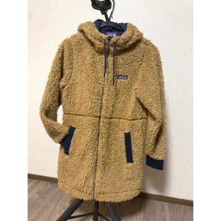 パタゴニア(patagonia)の美品【patagonia／パタゴニア】ボアコート（キャメル）(ダウンコート)