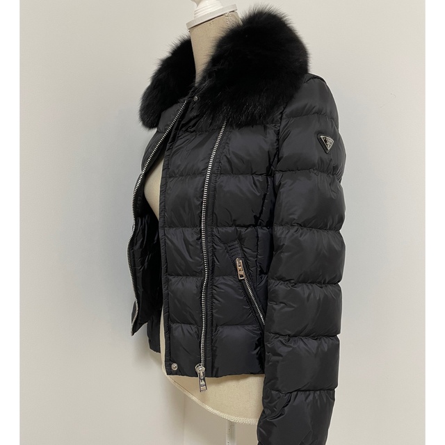 PRADA ライダース ダウンジャケット