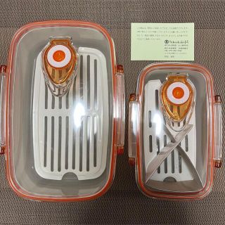 新品　新鮮パック　密閉容器　2個セット(容器)