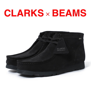 クラークス(Clarks)の新品 Clarks × BEAMS 別注 ワラビー ブーツ ゴアテックス 黒(ブーツ)