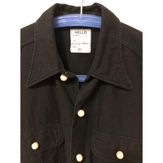 マディソンブルー(MADISONBLUE)のマディソンブルー ハンプトンシャツ パールボタン 01 黒(シャツ/ブラウス(長袖/七分))