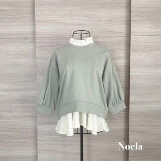 ノエラ(Noela)の新品/Noela  ノエラ　サイドファスナースウェットトップス(カットソー(長袖/七分))