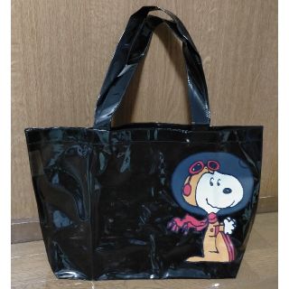 スヌーピー(SNOOPY)のスヌーピー トートバッグ 付録 SNOOPY ビッグトート エコバック ビニール(キャラクターグッズ)