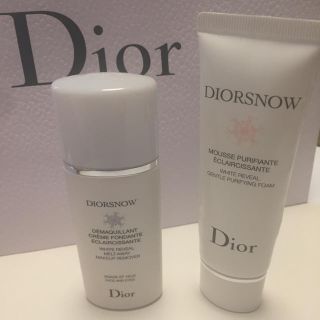 ディオール(Dior)の♡値下げしました♡Dior クレンジング&洗顔set(クレンジング/メイク落とし)