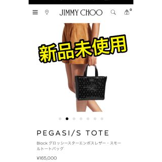 ジミーチュウ(JIMMY CHOO)のJIMMY CHOO トートバッグ 【新品未使用】PEGASI／S TOTE(トートバッグ)