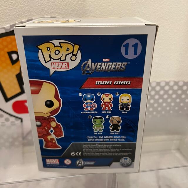 MARVEL(マーベル)のセールFUNKO POP! マーベル　アベンジャーズ　アイアンマン　初期版 エンタメ/ホビーのフィギュア(アメコミ)の商品写真