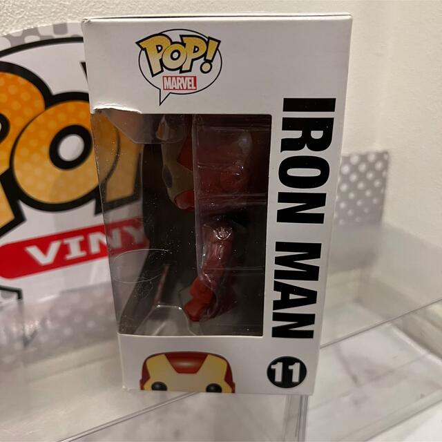 MARVEL(マーベル)のセールFUNKO POP! マーベル　アベンジャーズ　アイアンマン　初期版 エンタメ/ホビーのフィギュア(アメコミ)の商品写真