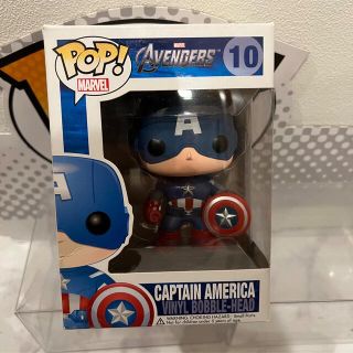 マーベル(MARVEL)の廃盤激レアFUNKO POP! マーベル　アベンジャーズ　キャプテンアメリカ(アメコミ)