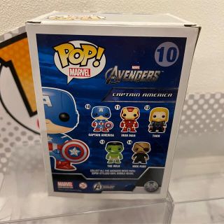 MARVEL - 廃盤激レアFUNKO POP! マーベル アベンジャーズ キャプテン