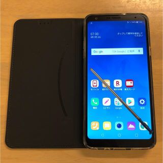 エルジーエレクトロニクス(LG Electronics)のLG Q stylus simフリー　スタイラスペン内蔵(スマートフォン本体)