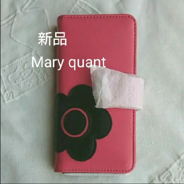 MARY QUANT(マリークワント)の新品 マリークワント iPhoneケースX/XS ピンク 4180円 スマホ/家電/カメラのスマホアクセサリー(iPhoneケース)の商品写真
